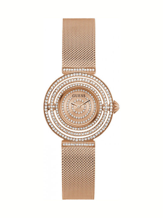 Guess Dream Ceas de Damă cu Rose Gold Brățară Metalică