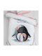 Palamaiki Happy Baby HB0600 Комплект Бебешки Чаршафи За Количка Памучни Розов 120x160бр