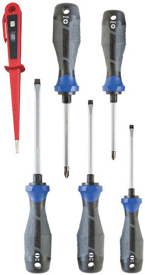 Lux Tools Σετ 6 Κατσαβίδια 2C Profi