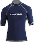 CressiSub Rashguard 's Sun Protection Shirt Blue