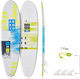 Aztron Crux Soft Top Surfboard Aufblasbar SUP Brett mit Länge 2.14m