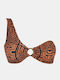 BP-2324 Bikini με έναν Ώμο Καφέ