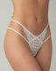 Milena by Paris Γυναικείο Sexy String String Ιβουάρ