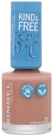 Rimmel Kind & Free Lac De Unghii Lucios 163 Love-In-A-Mist 8ml