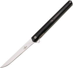 Amont Pocket Knife Black with Blade made of Stainless Steel