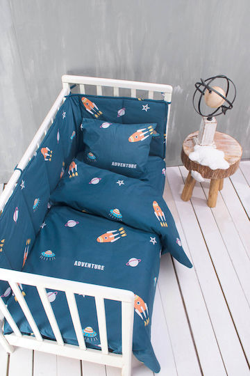 Rythmos Spaceship Blau 80x110cm