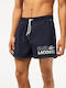 Lacoste Men's Swimwear Shorts Navy Blue with Patterns