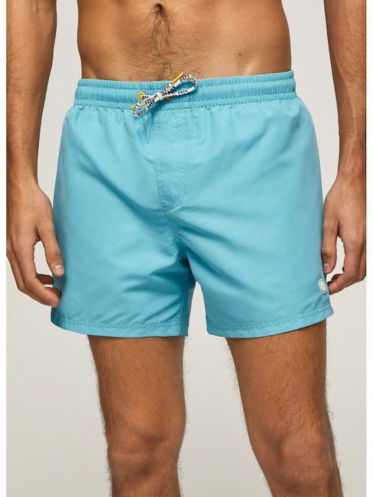 Pepe Jeans Finn Men's Swimwear Shorts Light Blue