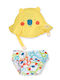 Tuc Tuc Kids Swimwear Swim Diaper with Hat Yellow