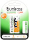 Uniross Hybrio Επαναφορτιζόμενες Μπαταρίες AA Ni-MH 900mAh 1.2V 2τμχ