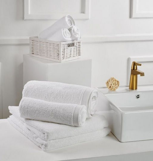 Blanc de Blanc Hotel Face Towel 100x50 cm 700gsm White