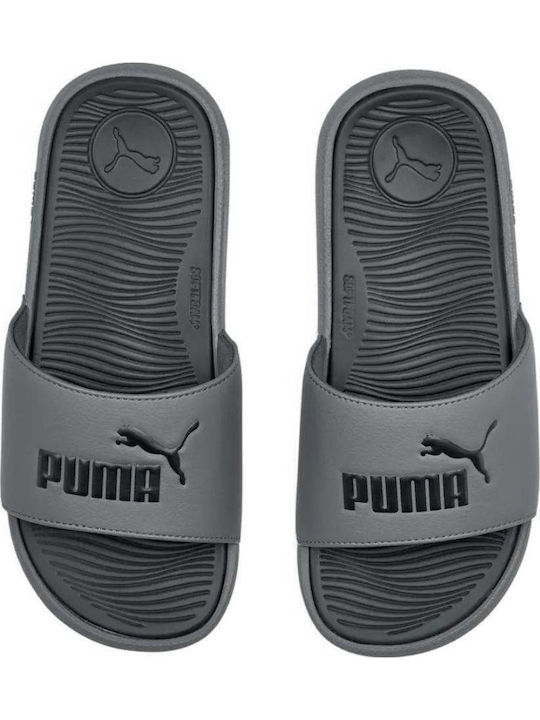 PUMA Детски джапанки тип слайдове Сив Cool Cat 2.0