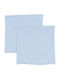 Bibs Muslin Swaddle Wraps Blue 70x70cm. 2pcs