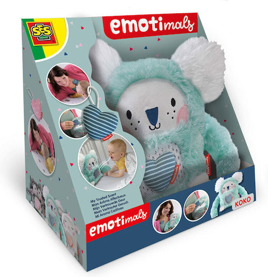 Ses Creative Animal Light blue Koala Koko made of Fabric for 3++ Months