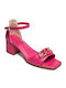 Din piele Sandale Anatomici Fuchsia