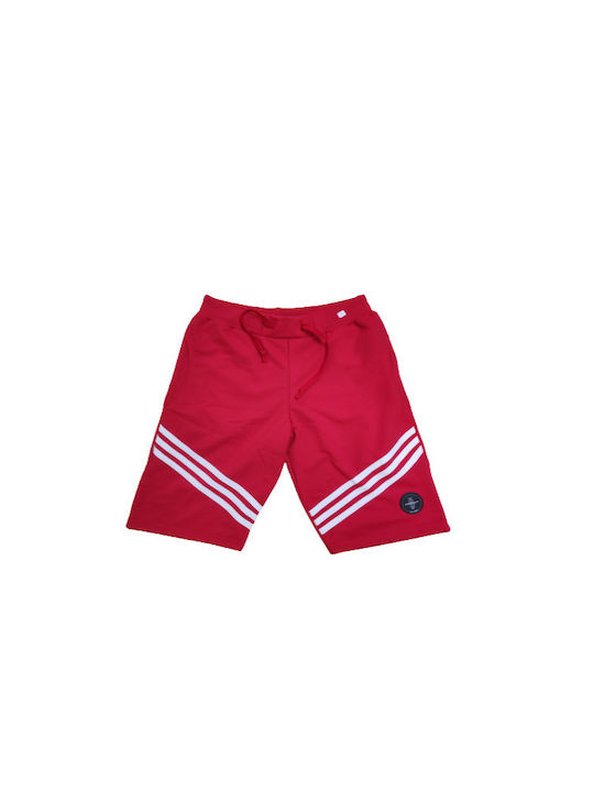 TIMEOUT COTTON SHORTS RED