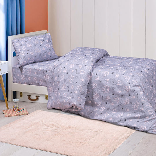 Beauty Home Σετ Παιδικό Πάπλωμα Μονό με Μαξιλαροθήκη 160x240εκ. Beauty Home Σετ Παιδικό Πάπλωμα Μονό με Μαξιλαροθήκη 160x240εκ.