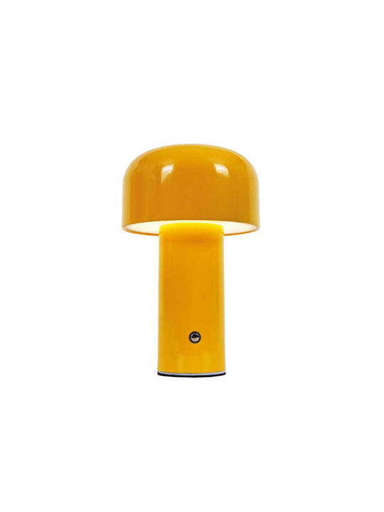 Inlight Πορτατίφ με Κίτρινο Καπέλο και Κίτρινη Βάση
