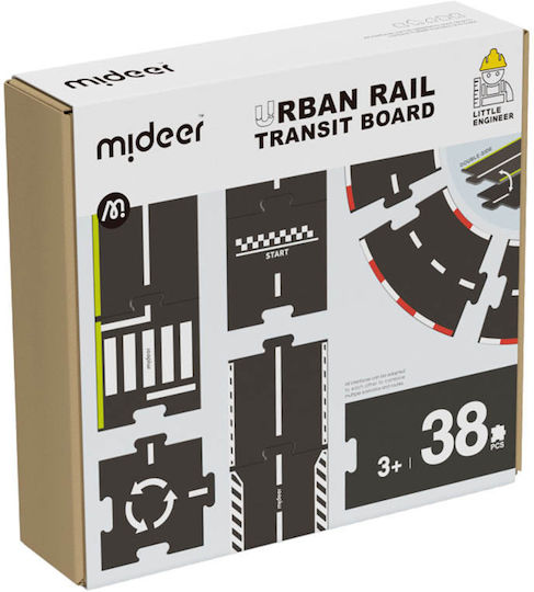 Kids Puzzle Urban Rail Transit for 3+ years+ Years 38pcs MiDeer