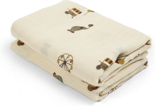 Nuuroo Burp Cloth 60x60cm 2 Pieces