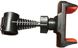 Caruba Clamp SCPH-1 με Βραχίονα σε Μαύρο χρώμα