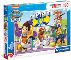 Kids Puzzle Paw Patrol Supercolor for 7++ Years 180pcs Clementoni