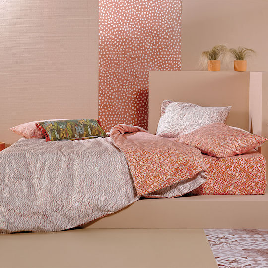 Kentia Nomade Σετ Ημίδιπλο Πορτοκαλί 180x240cm 2τμχ Kentia Nomade Σετ Ημίδιπλο Πορτοκαλί 180x240cm 2τμχ