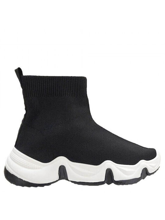 WOMEN'S SOCK BOOTS TENDENZ BLACK - BLACK