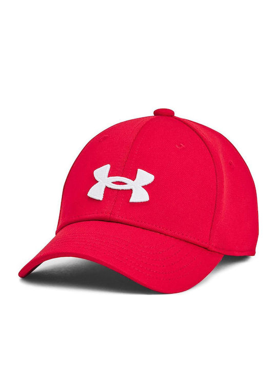 Under Armour Παιδικό Καπέλο Jockey Blitzing Κόκκινο