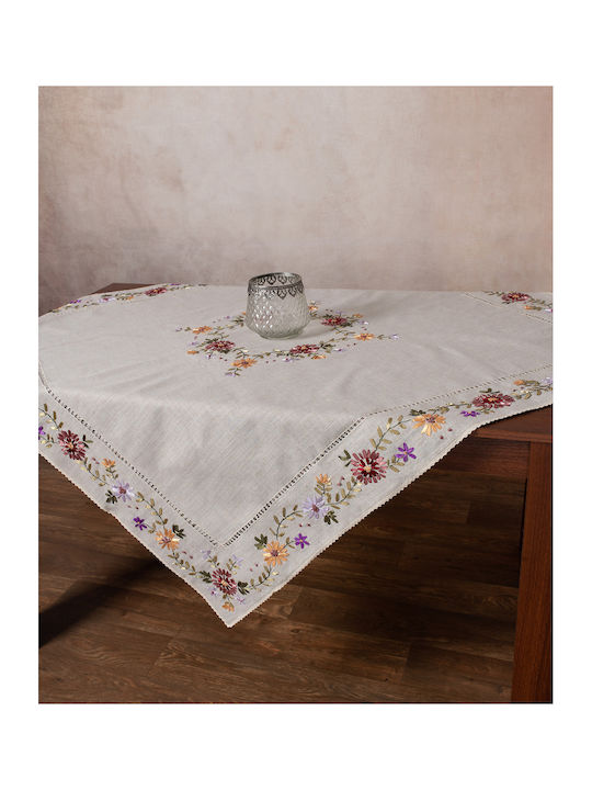 Silk Fashion Checkered Tablecloth 50x50cm