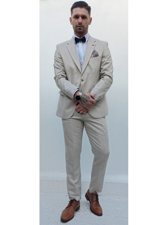 D'zine S-23135 Beige suit