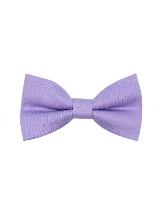 Handmade Children's Bow Tie Purple Lilac 7 to 14 Years old