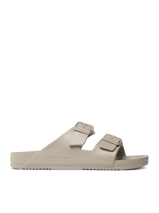 Jack & Jones Ανδρικές Σαγιονάρες Plaza Taupe