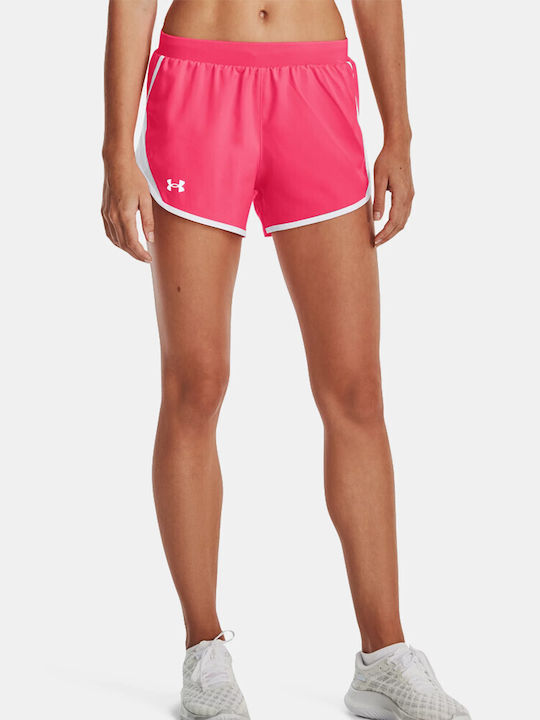 Under Armour Fly By 2.0 Women's Sporty Shorts Fuchsia