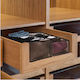 Je Cherche Une Idee Drawer Organizer in Black Colour 32x25x17cm