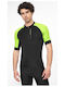 4F Men's Short Sleeves Cycling Jersey Black