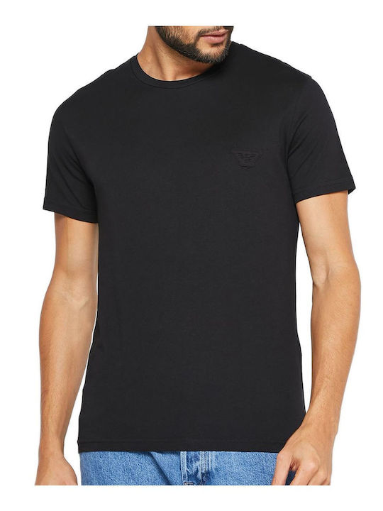 Armani Exchange Men's T-Shirt Monochrome Black