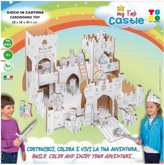 Uni Pap Paper Construction Toy My Fab Castle for Children 5+ years+ Years