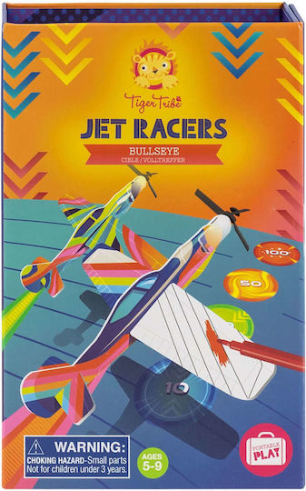 Tiger Tribe Παιχνίδι Κατασκευών Χάρτινο Jet Racers για Παιδιά 5+ Ετών