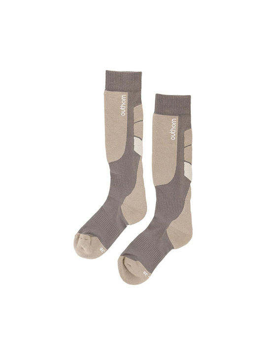 Outhorn Athletic Socks Brown 1 Pair