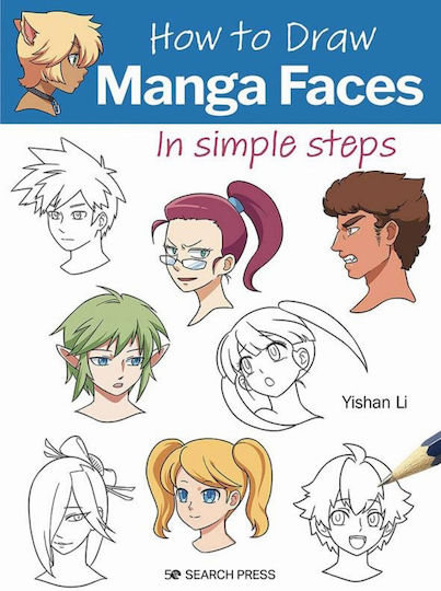 How To Draw, Manga Faces, in simple steps