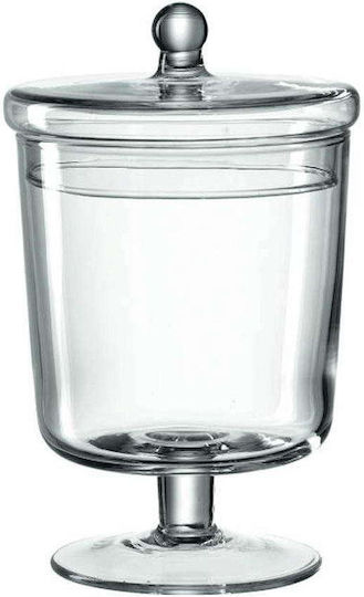 Leonardo Keksdose Glas Transparent 14x14x20cm 1Stück