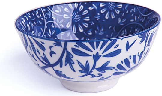 Excelsa Serving Bowl Round made of Porcelain Blue with Diameter 12cm