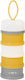 Saro Milk Powder Doser for 4 Food Portions Yellow