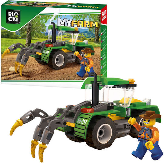 Blocki Τουβλάκια My Farm - Mini Tractor για 6+ Ετών 92τμχ