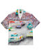 HUF Men's Shirt Short Sleeve Multicolour