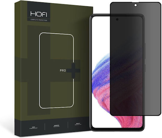 Hofi Pro+ Поверителност Закалено стъкло за цялото лице Черен (Galaxy A53)
