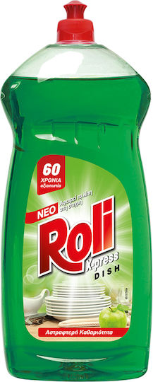 Roli Υγρό Πιάτων με Άρωμα Πράσινο Μήλο 1lt