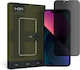 Hofi Pro+ Privacy Full Face Tempered Glass Negru (iPhone 13 mini)