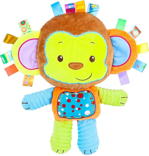 Taggies Animal made of Fabric with Sounds for 6++ Months Monkey